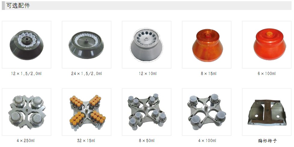 臺式大容量高速冷凍離心機TGL20MW轉(zhuǎn)子