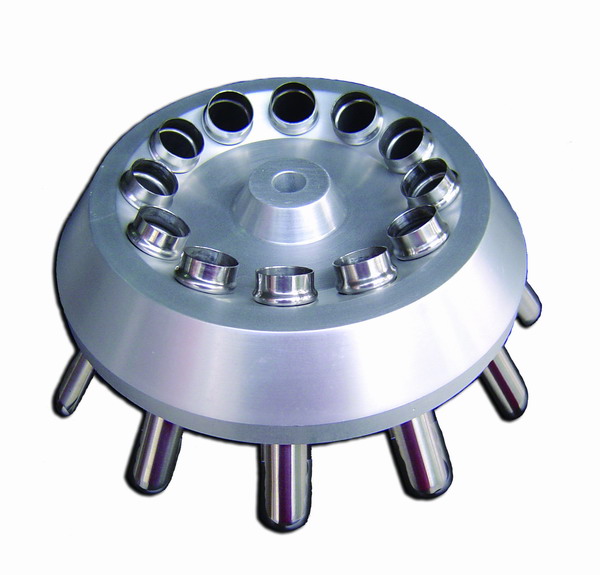 12&times;15ml角轉子通孔